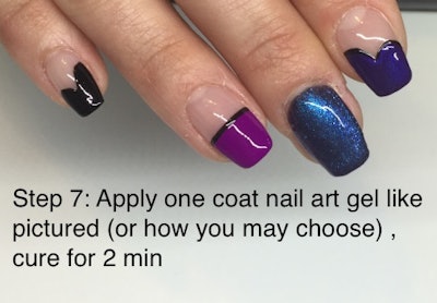 Hearts and Foils Step 7 by She Roxx Nailz