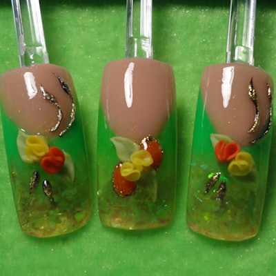 Nail Art Tutorial: Neon Lemon-Lime Nails