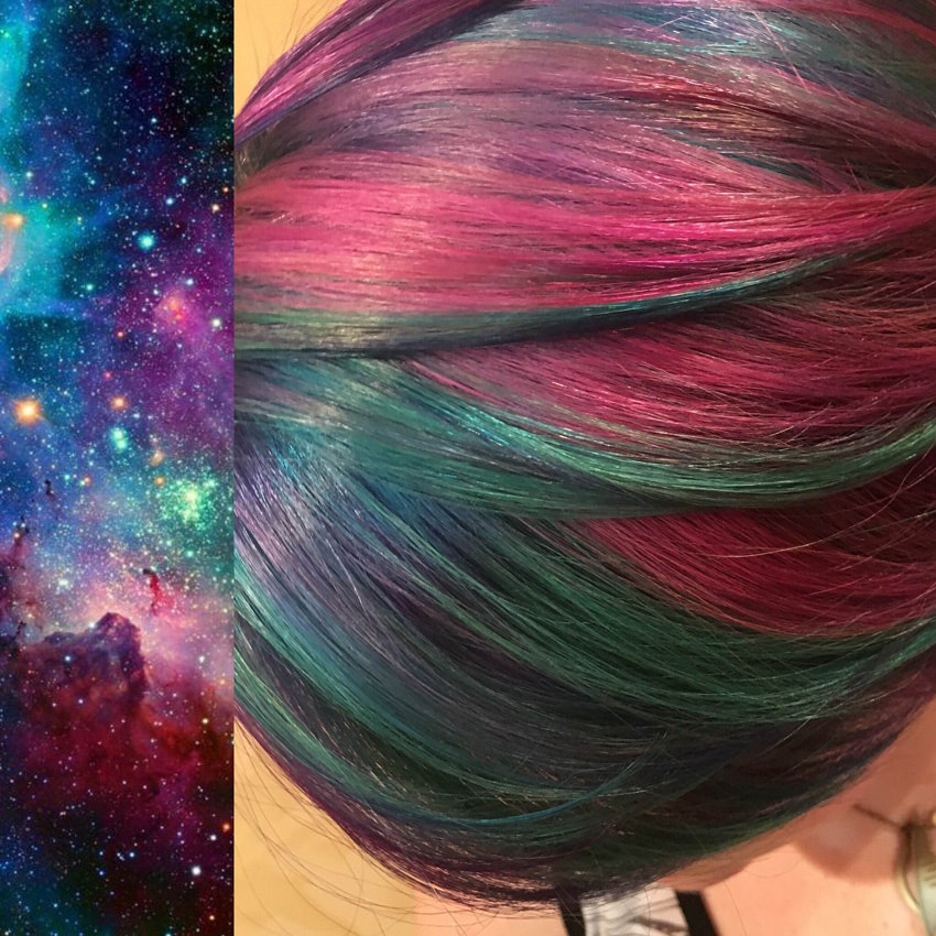Get the Look: Galaxy Hair by Tiffany Blair | Beauty Launchpad Get the Look: Galaxy Hair by Tiffany Blair | Beauty Launchpad