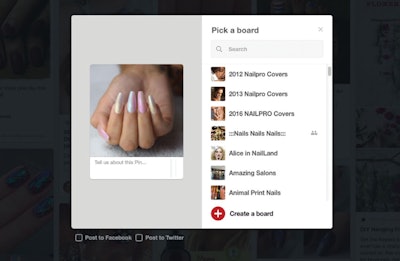 Pinterest – Step 1