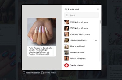 Pinterest – Step 2