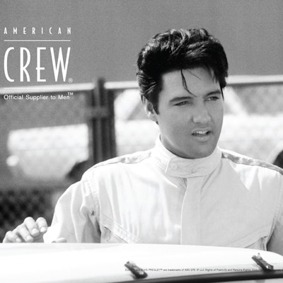 Elvis with a Carefree Coif hairstyle.