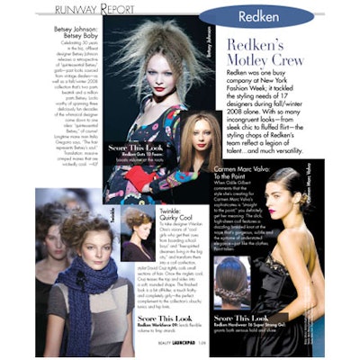 Runway Report: January, 2009