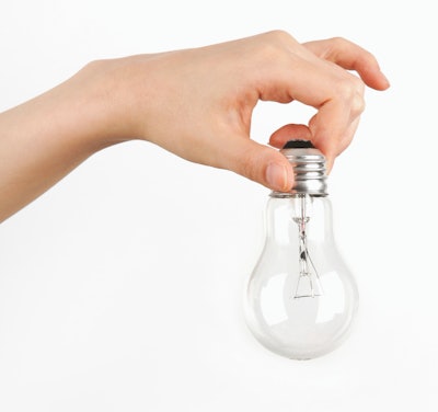Hand,Light Bulb