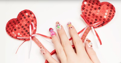 3-D Valentine’s Day Nail Art Tutorials