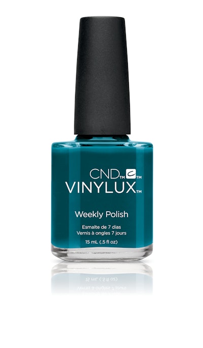 Splash of Teal in VINYLUX Weekly Polish