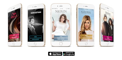 Coty Professional Beauty Mobile Apps Copy