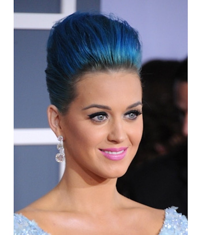 Katy Perry Wears Yves Saint Laurent Beauty At The Grammy Awards Beauty Launchpad 9382