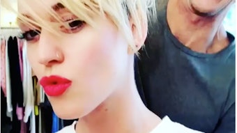 Katy Perry Undercut Pixie