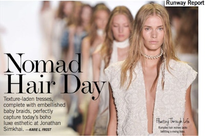 Tigi Runway Report Nomad Hair Day Copy