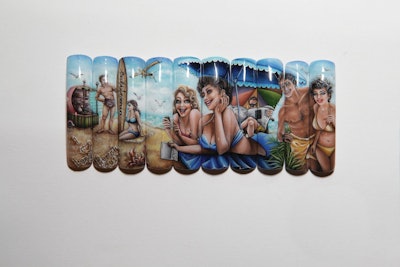 NAILPRO competitions ISSE 2017