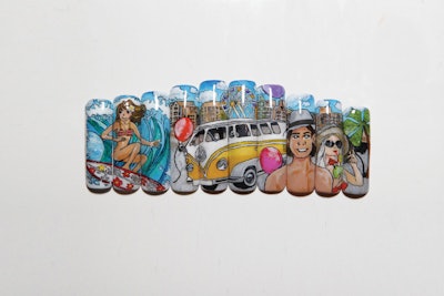 NAILPRO competitions ISSE 2017