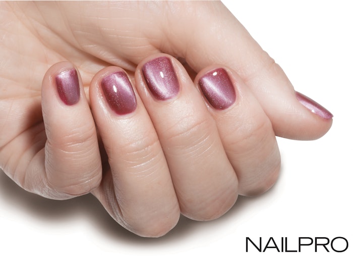 how to cat eye nails