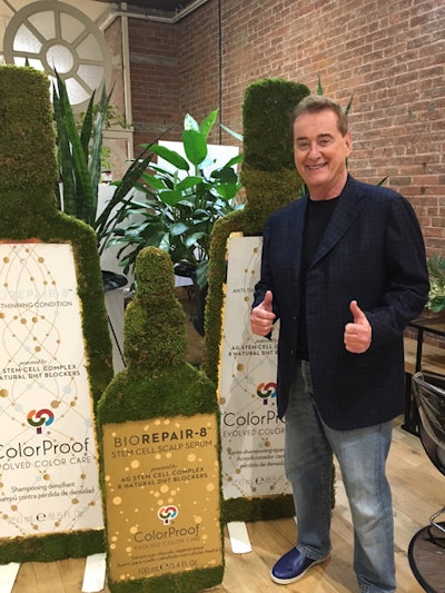 Hairstylist Jim Markham