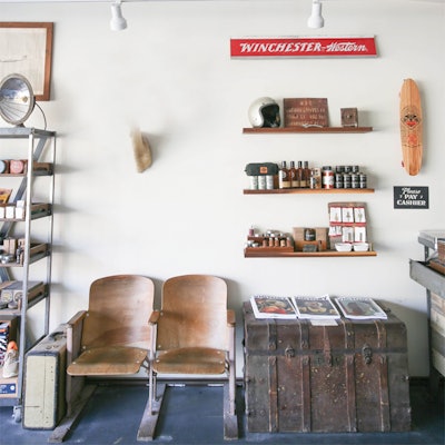 Shed Barber Supply Lobby