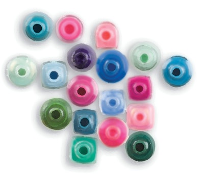 Bottles from above-effect