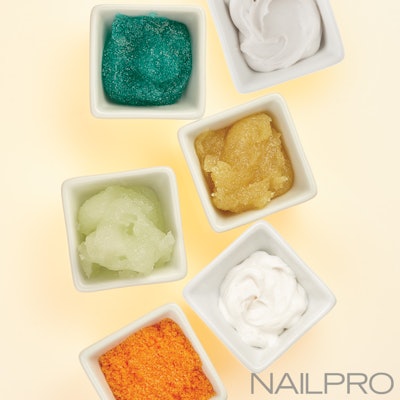 mani pedi scrubs