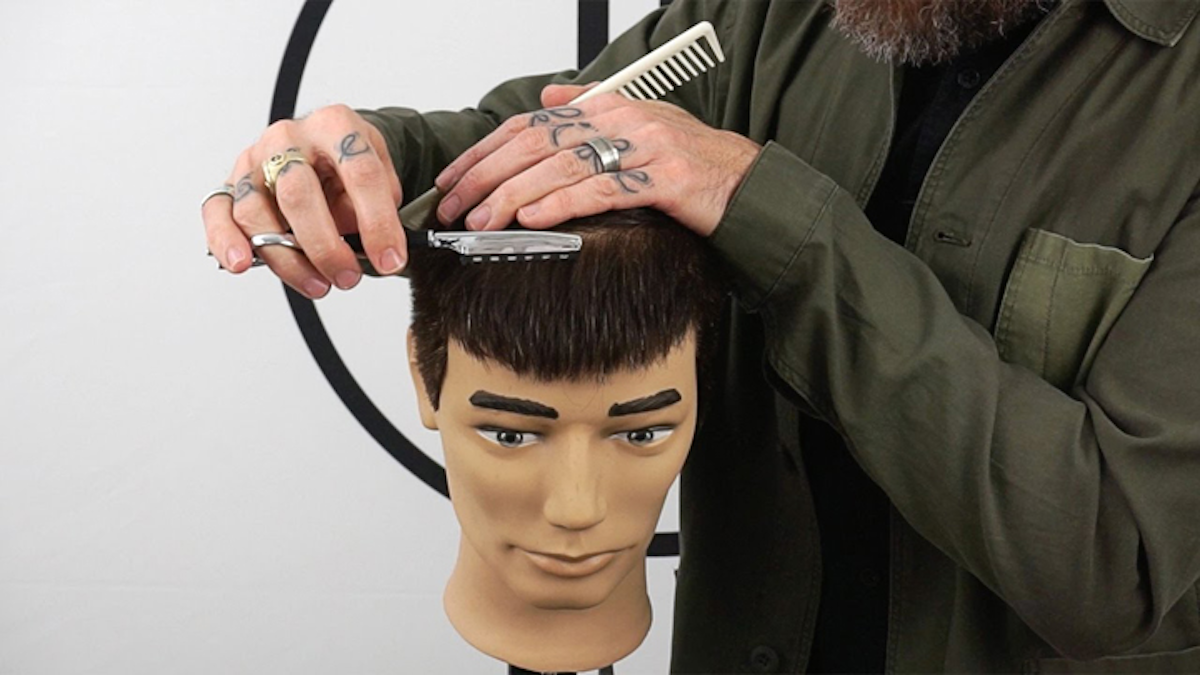 Create Deep Texture In Men S Short Haircuts With Andrew Carruthers Beauty Launchpad