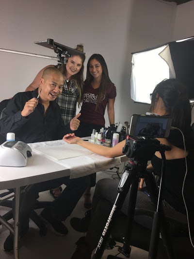 gelish facebook live series