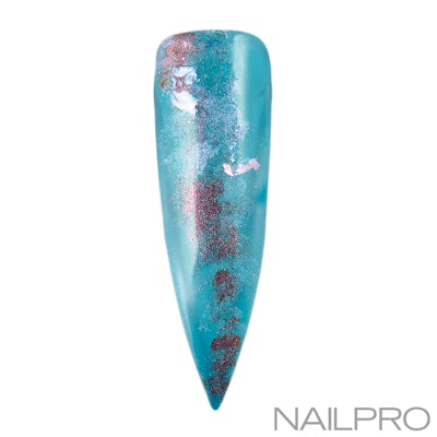 mermaid nail art tutorial