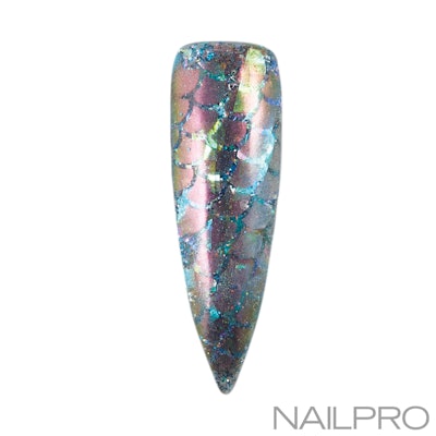 mermaid nail art tutorial