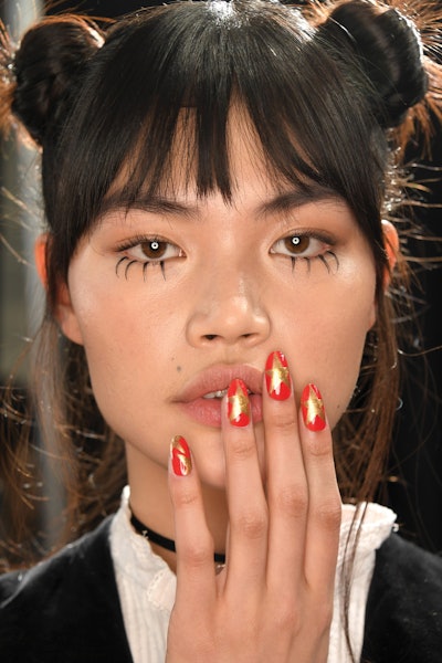 CND for Jeremy Scott Fall/Winter 2017 – Backstage