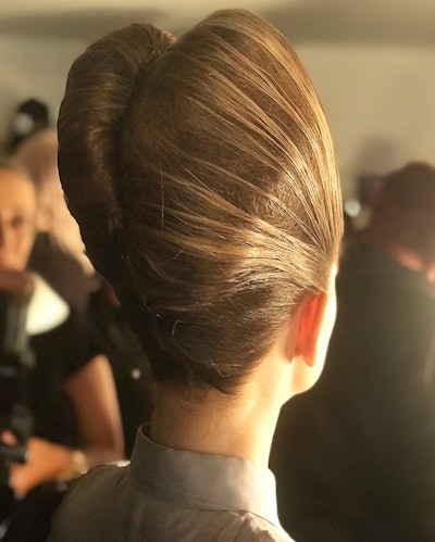 Oribe Creates Otherworldly Styles at The Blonds NYFW 2018