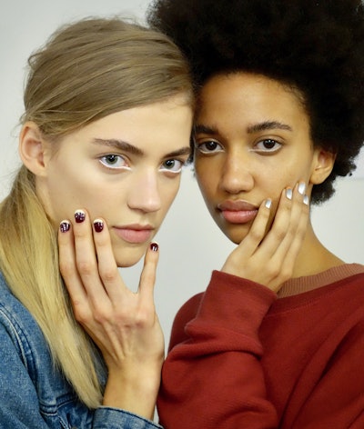 Cutler x Redken Create Textured Ponies at Tanya Taylor NYFW 2018