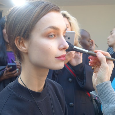 Peter Gray Inspired by Vampires at Badgley Mischka NYFW 2018