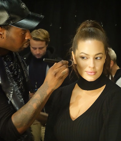 Wella Professionals and Hot Tools Craft Messy Knots at Prabal Gurung NYFW 2018