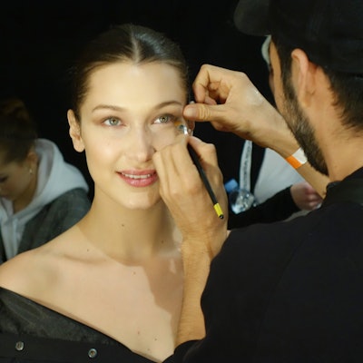 Wella Professionals and Hot Tools Craft Messy Knots at Prabal Gurung NYFW 2018