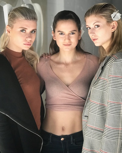 Sleek and Textured Hair Combine at Arianne Elmy NYFW 2018