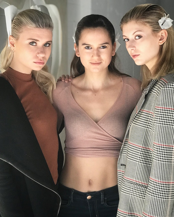Sleek and Textured Hair Combine at Arianne Elmy NYFW 2018