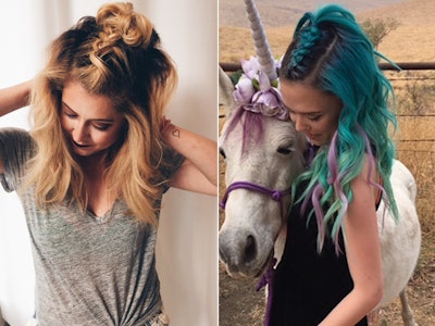 A Gorgeous Summer Horse Hairstyle To Try This Weekend