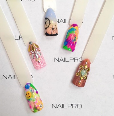 festival nail art