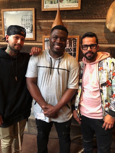 Fern the Barber, Brandon Palmore and Jason Reyes