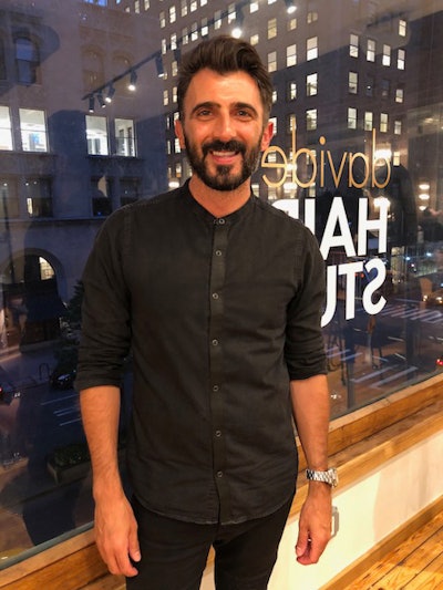 Stylist Davide Marinelli