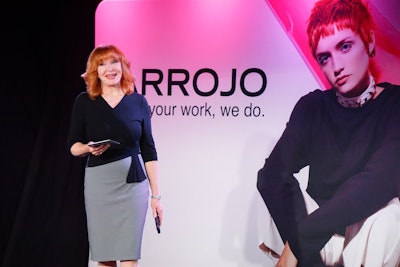 Vivienne Mackinder presents during last year's Women Making Waves segment