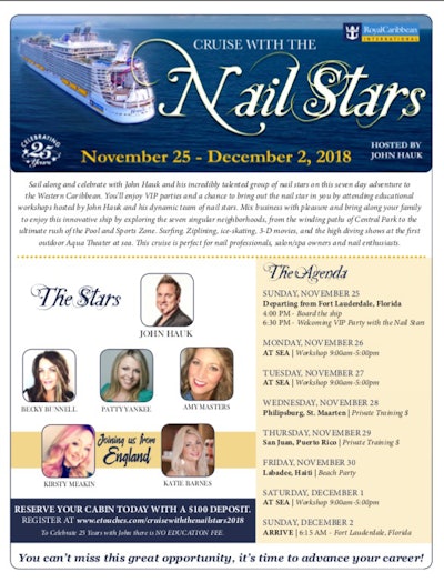 Cruise with the Stars flyer