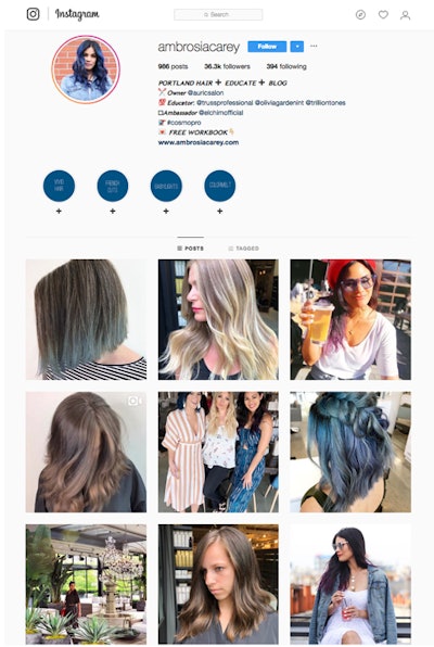 Ambrosia Carey Instagram