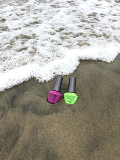Nail Polish in sand