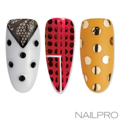 Polka Dot Nail Art