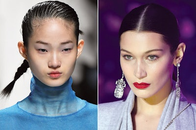 Brandon Maxwell Runway Hair