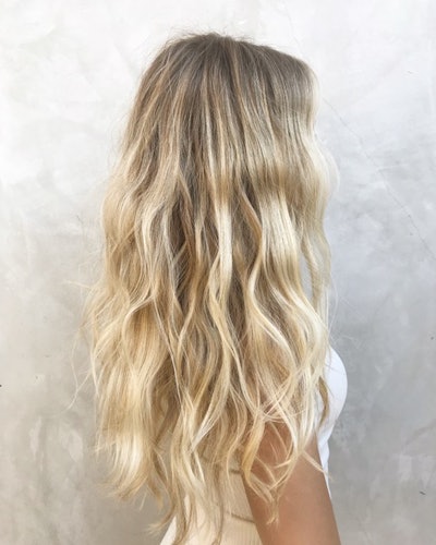 Carachele 1 Blonde Finished Look