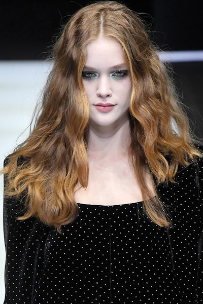 Emporio Armani Runway Hair