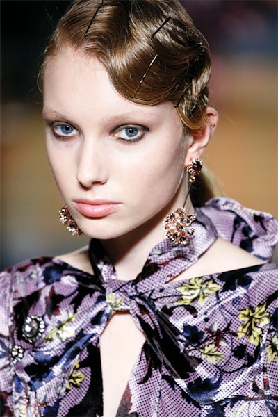 Erdem Runway Hair