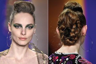 Naeem Khan Runway Hair