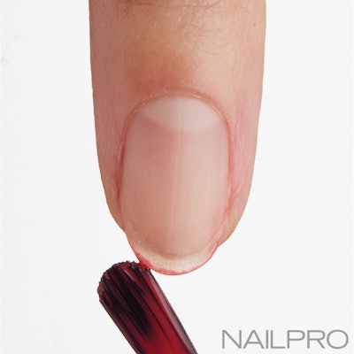 CND Shellac Luxe Step 2