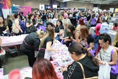 NAILPRO Sac Show Floor