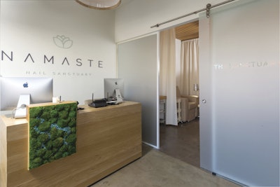 Namaste salon lobby